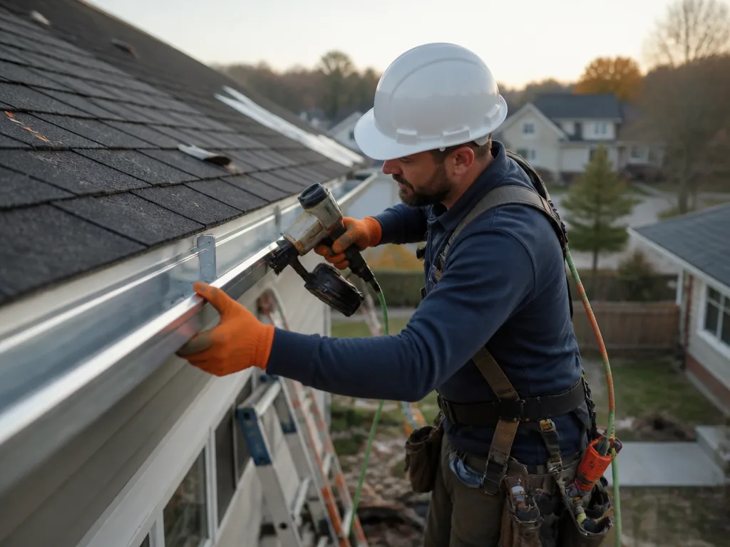 Aluminum Gutter Installation