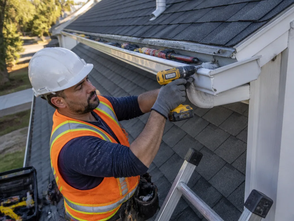 Downspout Installation