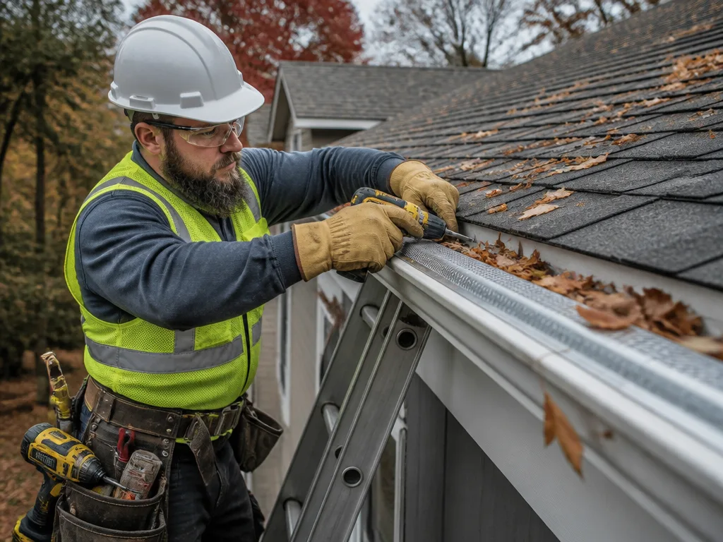 Gutter Guard Installation